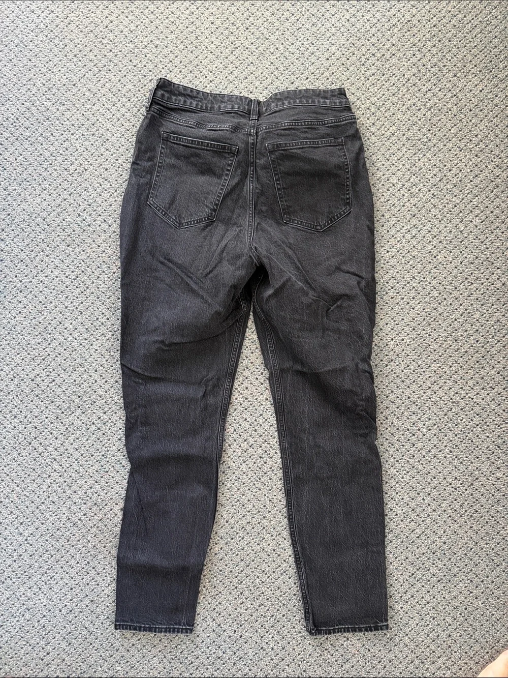 Abercrombie & Fitch Black Straight-Leg Women's Jeans